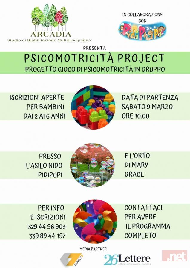 Fondi, “Psicomotricità Project” un percorso educativo per i bambini